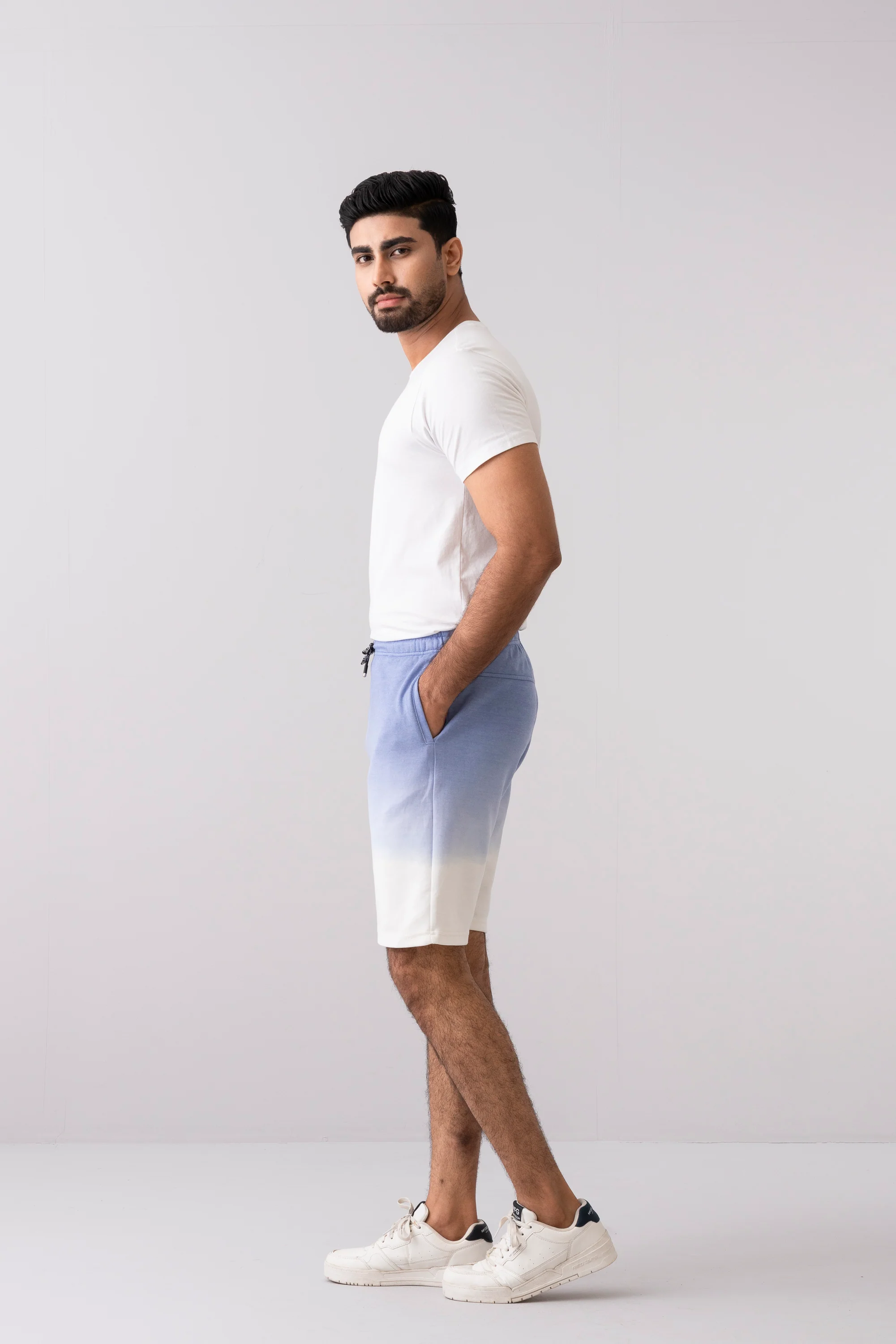 Regular Fit Twill Shorts - Image 3