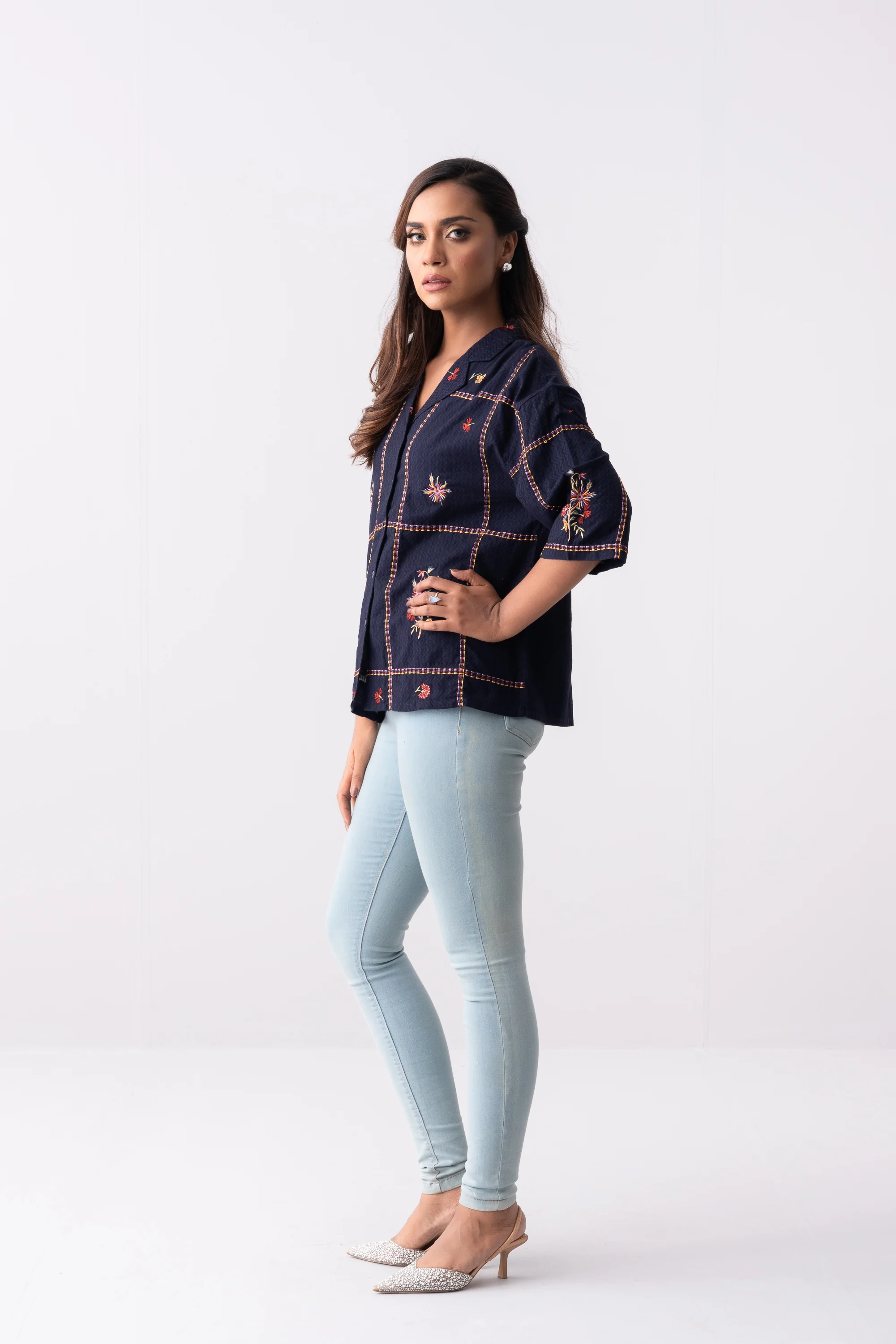 Oversized Fit Casual Cotton Shirt - Image 3