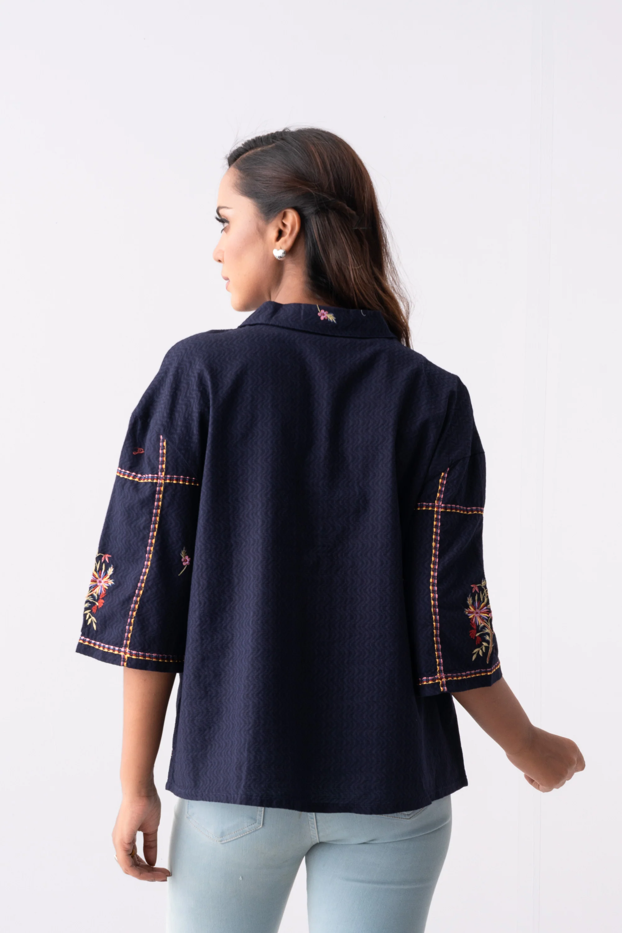 Oversized Fit Casual Cotton Shirt - Image 4