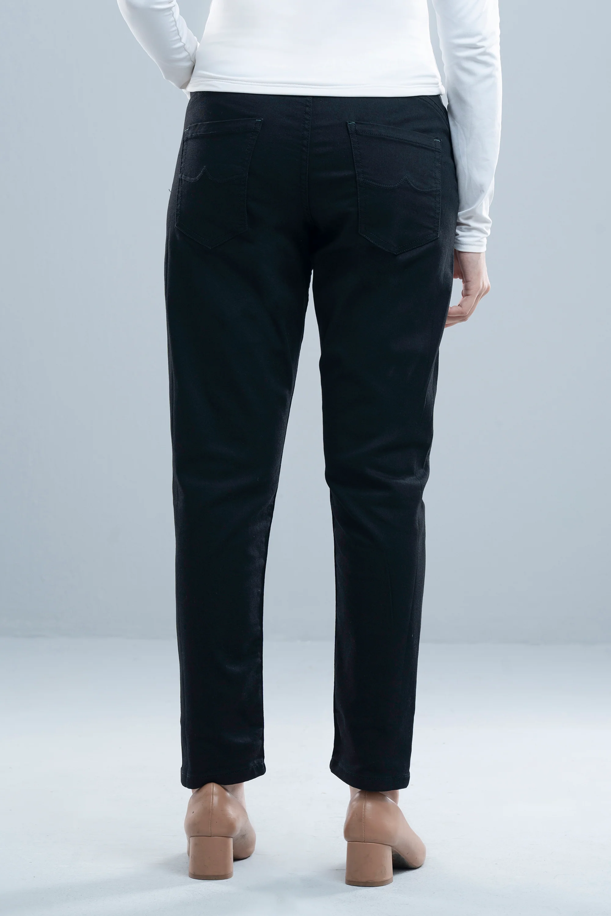 Slim Fit Embroidered Denim - Image 4