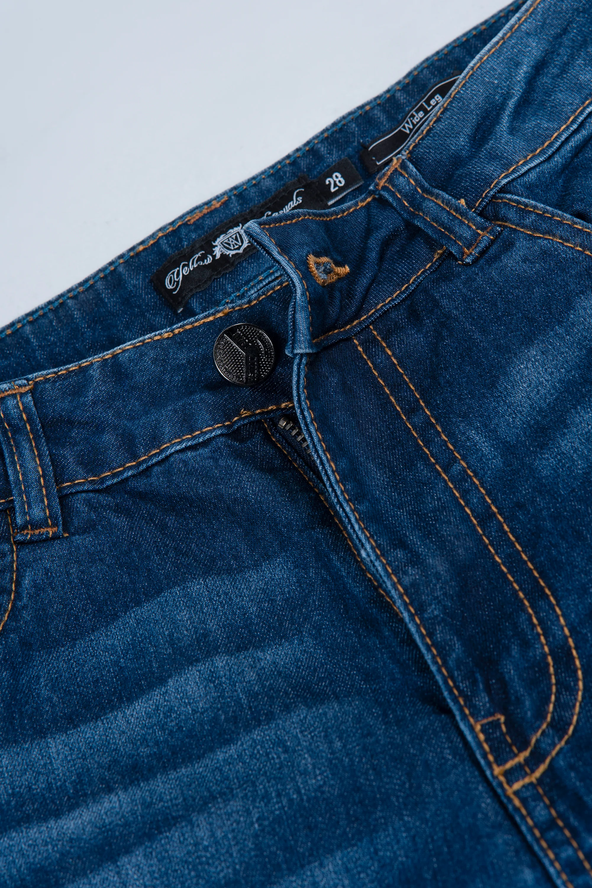 Wide-Leg Embroidered Denim - Image 5