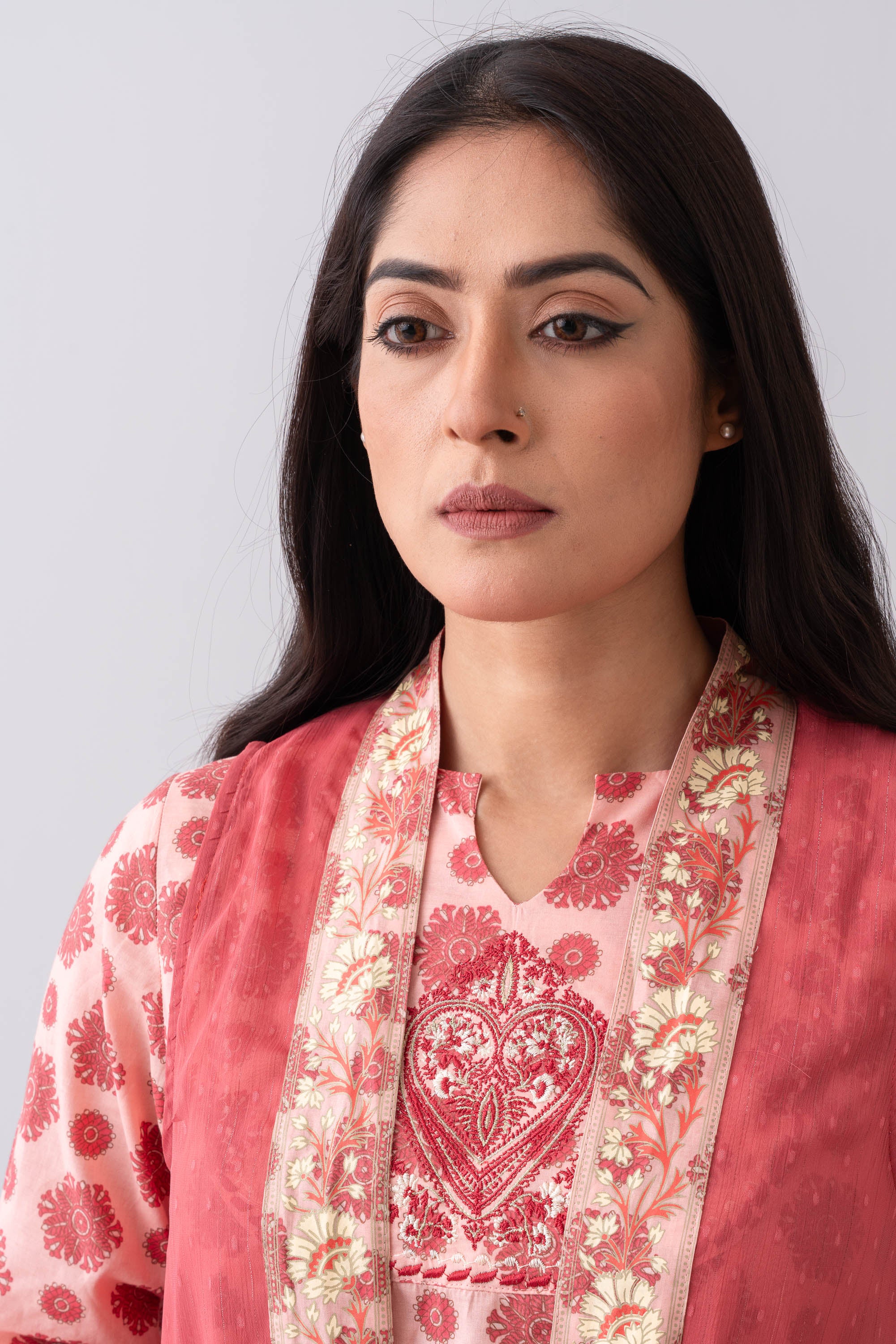 Long-Length Double-Layered Smart Fit Kurta - Image 10