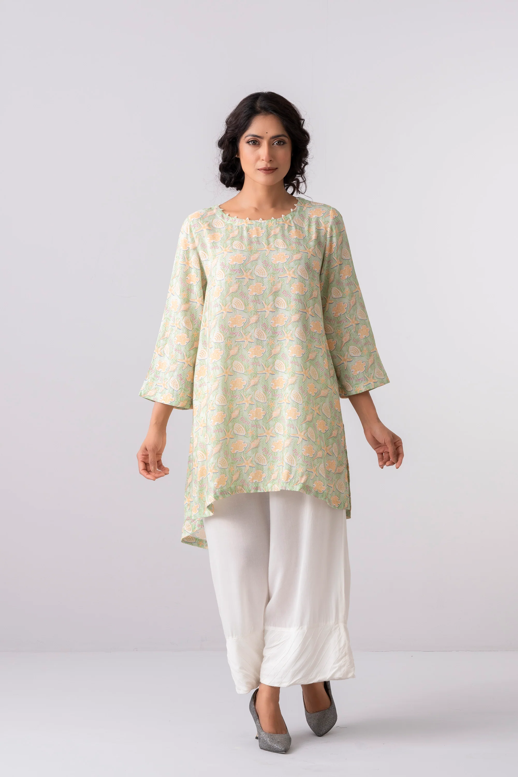 'The Little Mermaid'-themed Smart Fit Ethnic Kurti - Disney - Image 3