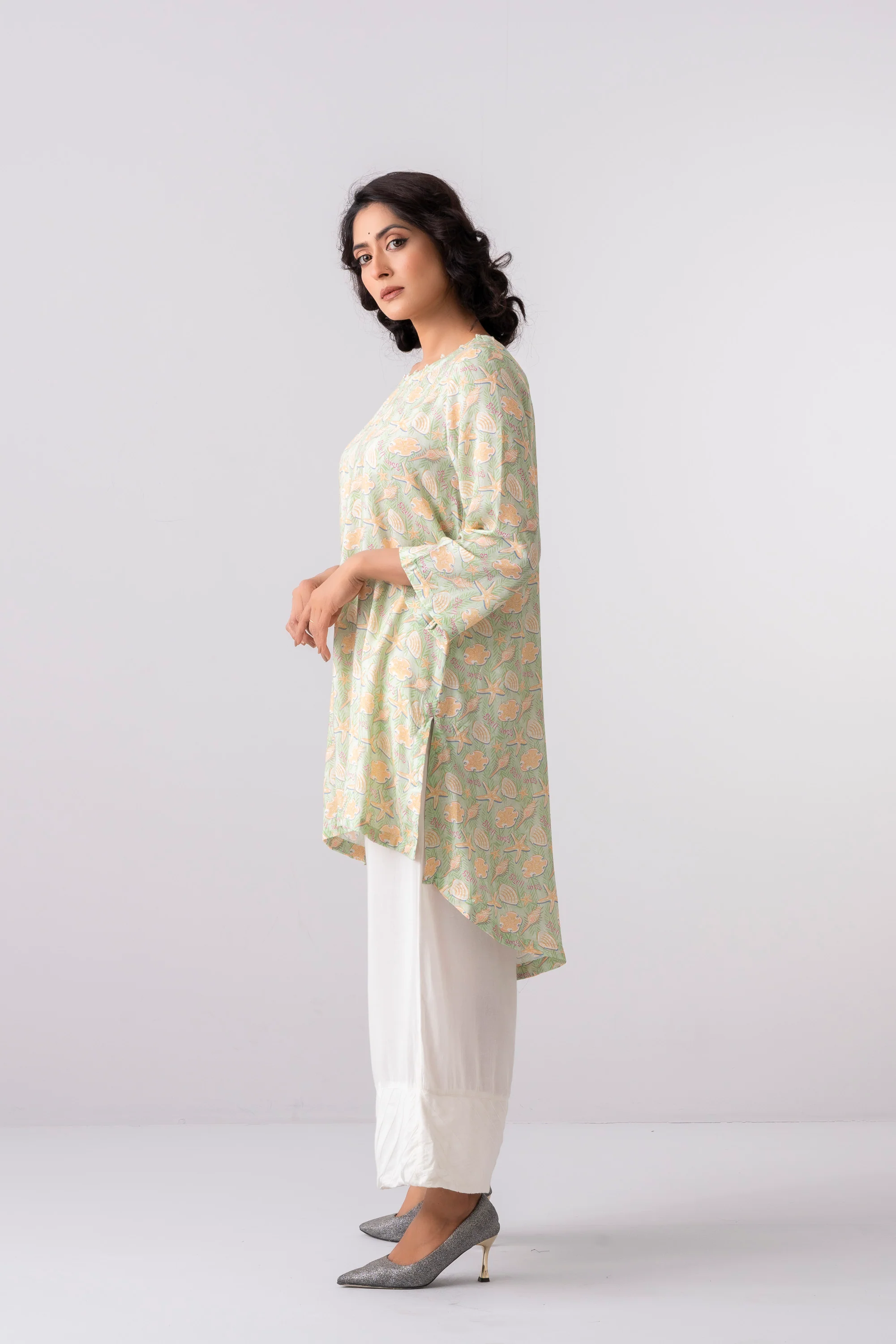 'The Little Mermaid'-themed Smart Fit Ethnic Kurti - Disney - Image 4