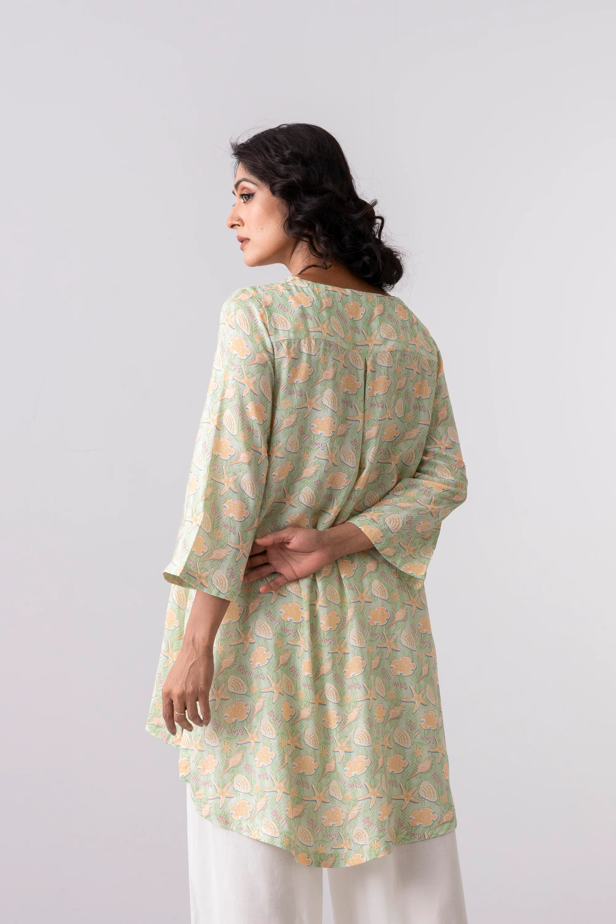 'The Little Mermaid'-themed Smart Fit Ethnic Kurti - Disney - Image 5