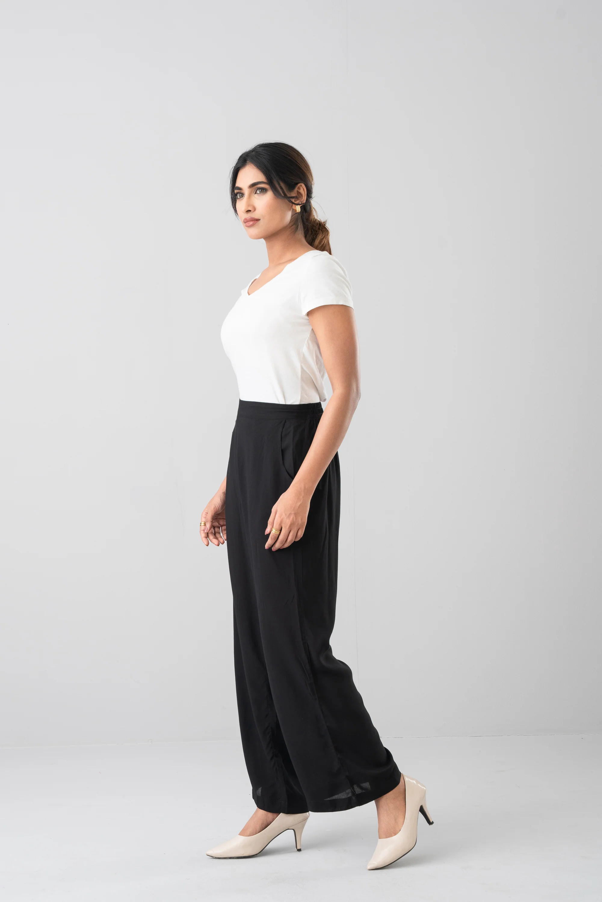 Relaxed Fit Viscose Ethnic Pants - Image 7