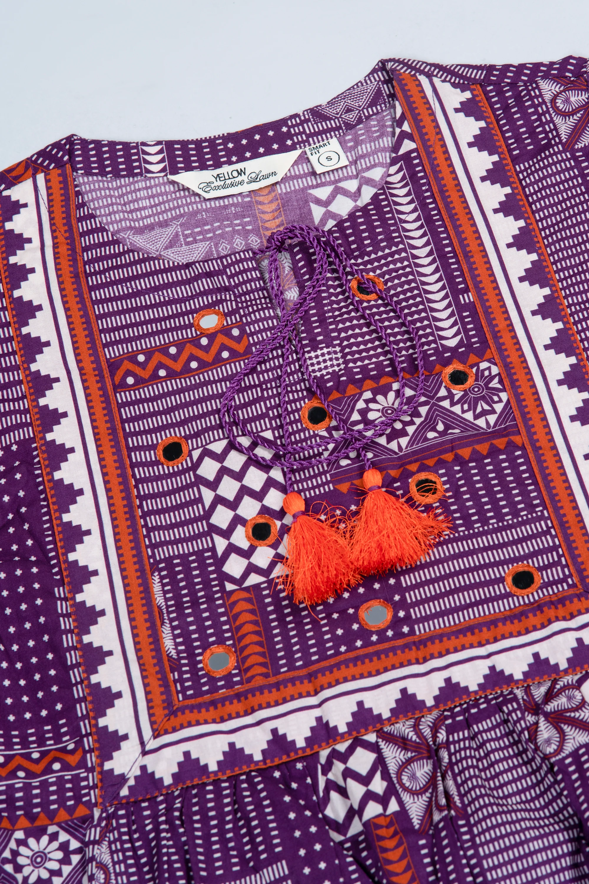 Smart Fit Printed Lawn Kurta - Image 6